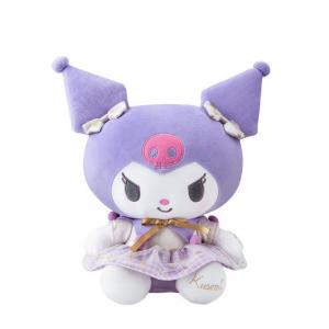 Плюшевая кукла Sanrio Kuromi Cinnamoroll My Melody KT высота 30см длина 39см/34см/25.5см/36см AOGER, Size 12 Kuromi