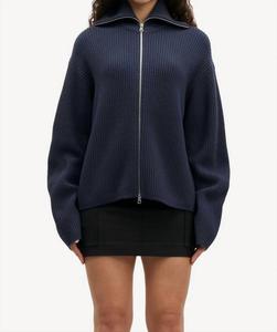 Новинка Кардиган с длинным рукавом в космическом стиле SAMSOE, Outer Space