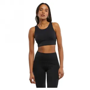 Спортивный бюстгальтер Urban Classics Low Back sports bra, черный