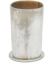 Высокая ваза с эффектом потертости Brunello Cucinelli, белый