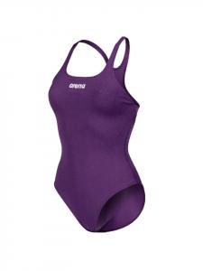 Arena Тренировочный купальник Team Pro Solid, цвет сливовый
