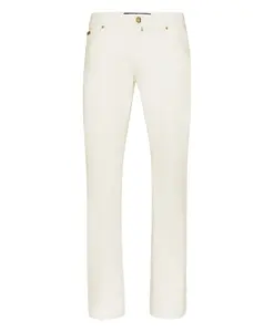 Джинсовые брюки прямого кроя Billionaire, бежевый