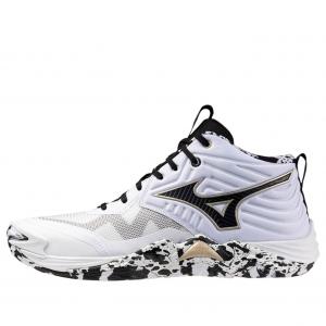 Mizuno Wave Momentum Elite Mid 'White Black'