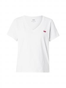 LEVI'S  Футболка 'Favorite Cotton V-Neck Tee' в белом цвете