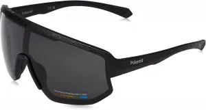 Солнцезащитные очки POLAROID PLD 7047/S 003 матовый черный 99/1/135, унисекс, Black