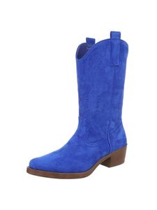 Ital-Design Туфли на высоком каблуке синего цвета