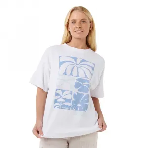 Футболка с коротким рукавом Rip Curl Oceanic Heritage, белый