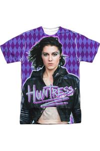 Футболка с коротким рукавом для взрослых из полиэстера Birds Of Prey Huntress Gildan, белый