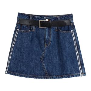 ELLE Повседневная короткая юбка Women's Dark Blue