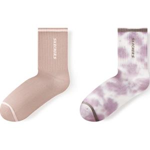 Спортивные носки Sports Alliance Series Crew, унисекс, упаковка 2 шт Skechers, розовый