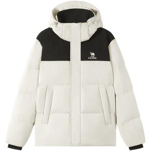 Теплая флисовая серия пуховик унисекс CAMEL, Мечта Розовый/Фантом Черный