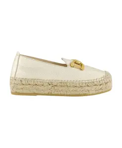 Металлические лоферы Lucia золотистого цвета Gibaldi, желтый