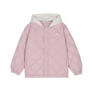 Пуховик FW25 детский New Balance, розовый