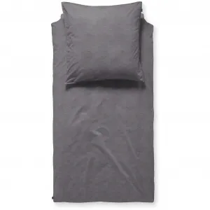 Постельное белье Damai «Мик», имитация льна, антрацит