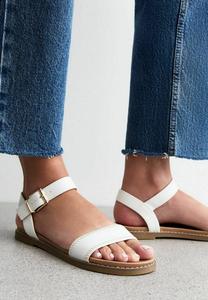 Сандалии STITCH DETAIL OPEN TOE New Look, белый