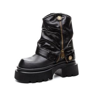 Ботильоны женские 11 см Shoe cabinet floral language, Brown