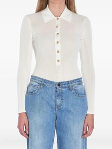 Вязаное боди «Автопортрет» Self-Portrait, белый