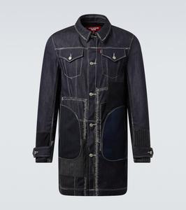 Куртка Levi's в стиле пэчворк Junya Watanabe, Indigo X Mix