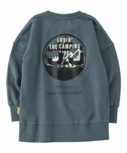 Детская толстовка JJ CAMP/(K), 100% хлопок, свободный крой, JJ CAMP, цвет Ainezu