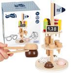 Small Foot Ice Cream на подставке, деревянная мороженица, 15 элементов