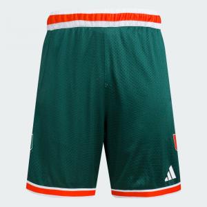Спортивные шорты Adidas Miami Swingman Shorts, цвет Dark Green/White