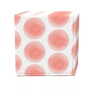 Набор салфеток, 100 % полиэстер, набор из 4 шт., 18x18 дюймов, акварельные точки