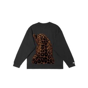 Adidas Толстовки LABEL унисекс, черные, с круглым вырезом, средней толщины