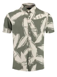 Рубашка на пуговицах классического кроя Key Largo MSH SPARX, зеленый