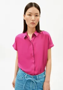 Блузка larisaana на пуговицах Armedangels, Very Berry