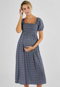 Повседневное платье SHIRRED MATERNITY MIDI - REGULAR FIT JoJo Maman Bébé, синий