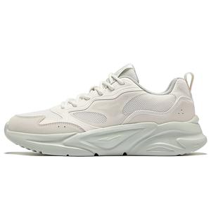 Erke Низкие, амортизирующие, противоскользящие и износостойкие повседневные туфли для мужчин, белые, серые