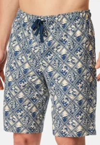 Пижамные штаны-бермуды Schiesser, Beige, Blau