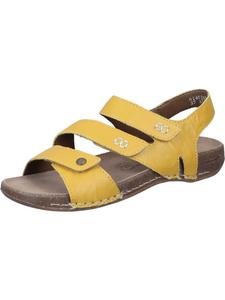 Сандалии на плоской подошве rieker, желтый