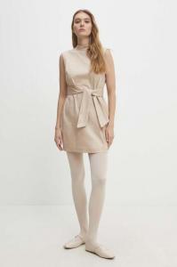 Платье Answear Lab, бежевый