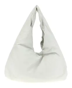 Вязаная сумка-хобо через плечо Nude, белый