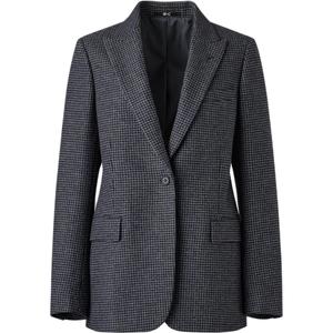 UNIQLO Коллекция Клэр Уэйт Келлер C Осень-Зима 25 Деловой костюм Женский, 07 Asphalt Gray