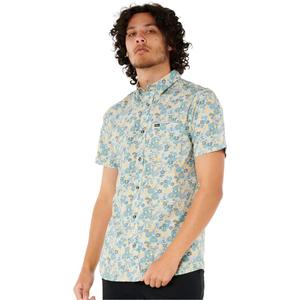 Мужская рубашка с коротким рукавом Fun Times Ditsy Rip Curl, Bluestone