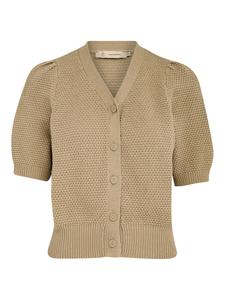 Вязаный кардиган Peppercorn Destina, Dark beige