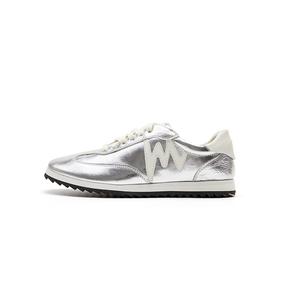 Кроссовки marie claire Skateboarding Shoes Women's Low-top Shimmering Silver, серебряный