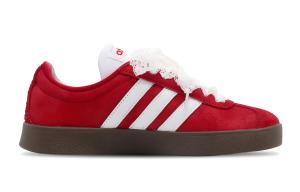 Кроссовки для скейтбординга VL Court 2.0 унисекс с низким верхом белый/красный Adidas Neo