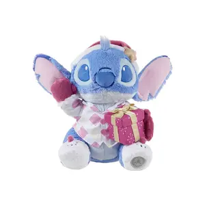 Плюшевая кукла Stitch Winter Day Present Collection, высота 29,5 см/48 см Disney