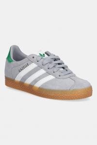 Детские замшевые кроссовки GAZELLE Adidas Originals, серый