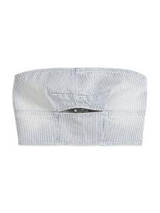 Вечерний топ Bershka Top, цвет navy/pastel blue