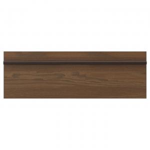 Передняя часть ящика IKEA, 60x20 см, цвет dark brown ash veneer