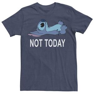 Мужская футболка Disney Lilo & Stitch Not Today Stitch Licensed Character