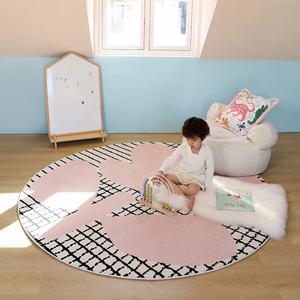 Saipos Ковер 100×100 см для детской/спальни Dopamine Non-Adhesive, Qingshan Meisu
