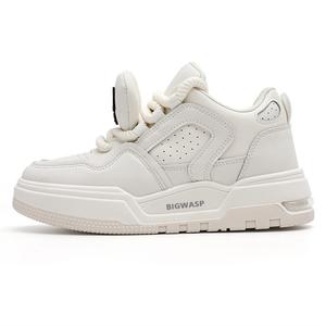 BIGWASP Женские низкие повседневные туфли бежевые, цвет Beige