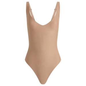 Боди-Стринги с глубоким вырезом, формирующее фигуру Skims, Sienna