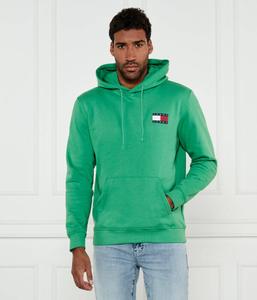 Толстовка мужская Tommy Jeans с капюшоном, зеленый