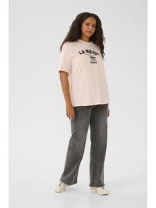 Футболка KCtasha свободного кроя в цвете Lotus KAFFE curve